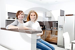 Smiling Couple In New Home