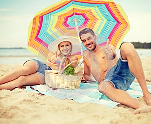 Prendere il sole sul Spiaggia 