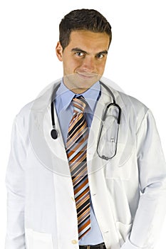 Smiling doctor
