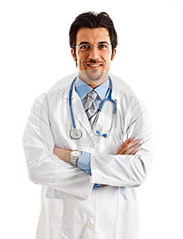 Smiling doctor portrait