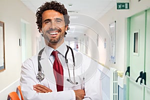 Smiling doctor portrait