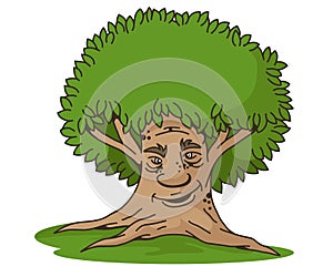 Smiling fabulous tree