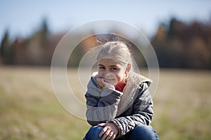 Smiling girl