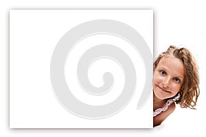 Smiling Girl Banner