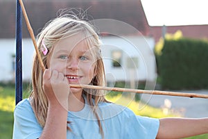 Smiling little girl