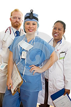 Smiling Medical Team