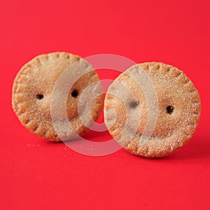 Smiling Mince pies