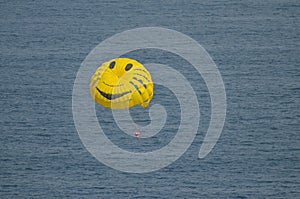 Smiling parasail