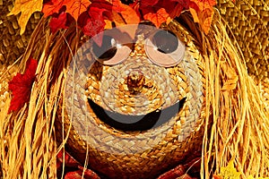 Smiling Scarecrow Face