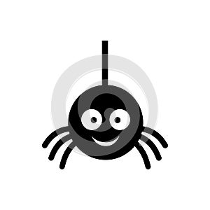 Smiling spider icon