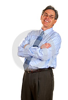 Smiling Successful Businessman