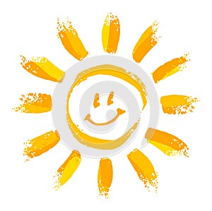 Smiling sun