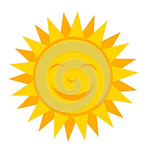 Smiling sun