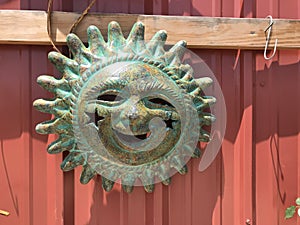 Smiling Sun Graden Decoration