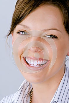 Smiling woman