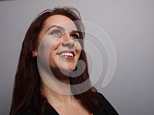 Smiling woman