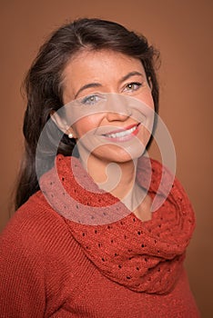 Smiling woman