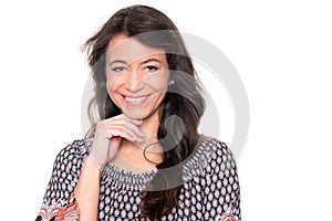 Smiling woman