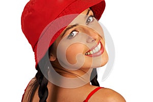 Smiling woman