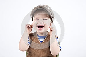 Smiling young boy