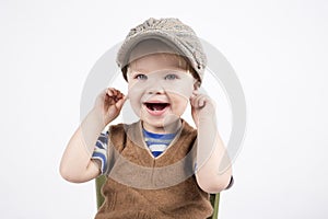 Smiling young boy