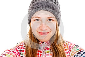 Smiling young girl