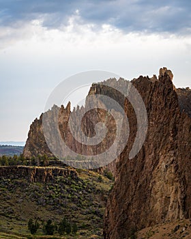 Smith Rock State Park, Central Oregon, America, USA.