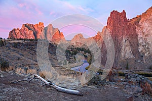 Smith Rock State Park sunrise