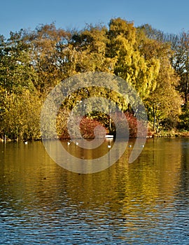 Smiths Pool and the Autumn colours