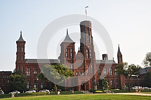 Smithsonian Castle in Washington DC