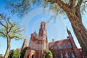 Smithsonian Castle in Washington DC