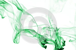 Smoke Abstract in Aqua