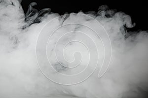 Smoke background and dense fog