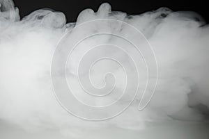 Smoke background and dense fog