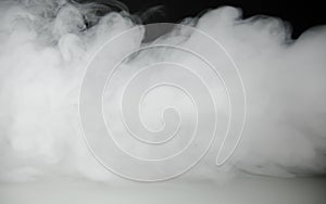 Smoke background and dense fog