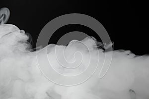 Smoke background and dense fog