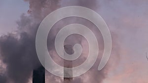 Smoke chimneys emissions