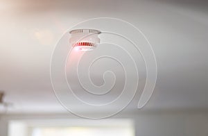 Smoke detector in apartment