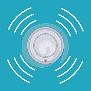 Smoke detector icon