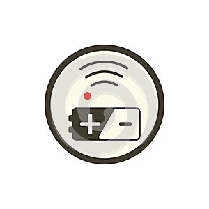 Smoke detector icon