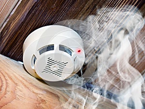 Smoke detector photo