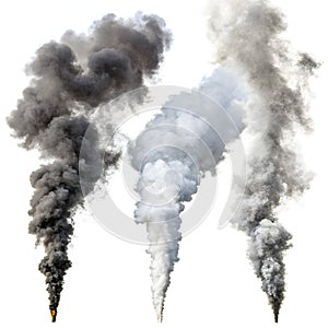 Smoke effects collection isolated