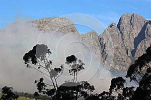 Smoke from a bush fire