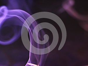 Smoke incense meditation abstract background spiritual background ritual aroma photo