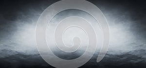 Smoke over black background