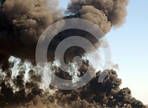 Smoke plume photo
