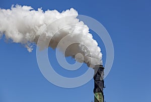 Smoke stack sign of pollution