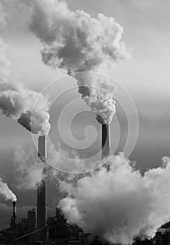 Smoke stacks - Industrial Emission