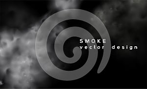 Smoke vector background. Abstract design illustration eps 10