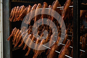 Smoked fish production concept
